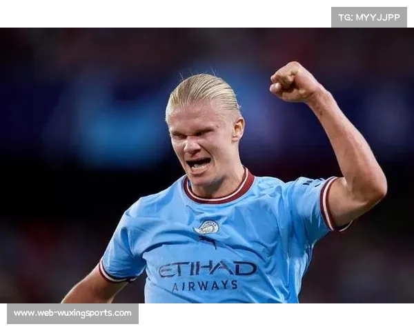 哈兰德点射破门后怒吼释放压力